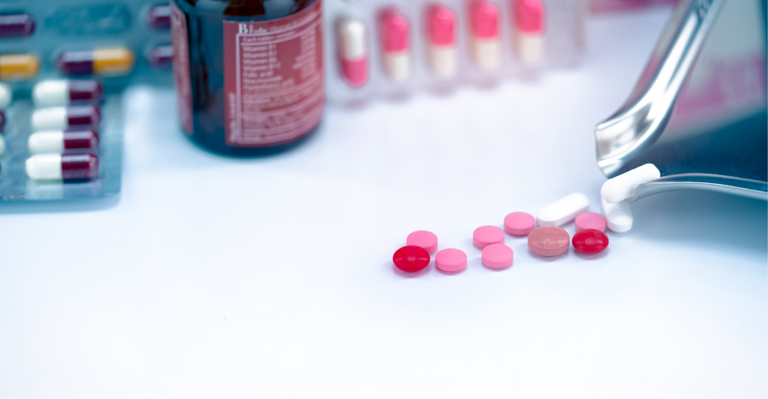 pharmacist organizing vitamins 